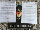 McCARTNEY My Brave Face PROMO DEMO Press release UK 12