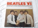 RARE RARE BEATLES VI FOR EXPORT ORIGINAL 1966  BLACK&YELLOW PARLOPHONE CPCS 104