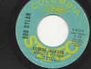 BOB DYLAN  -GEORGE JACKSON - '71 COLUMBIA PRO ROCK 45