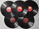 78rpm Jazz Swing records x 4  Glenn Miller, Tommy Dorsey, Artie Shaw & Mezzrow