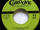 CHRIS POWELL Blue Flames 45 Moritat/Poor people of Paris GROOVE Near-MINT  d1928