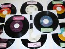 Whitney Houston Set of 10 Like New 45 RPM Vinyl Records Some With Jukebox Strips
