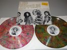 VERY RARE LED ZEPPELIN LIVE 2 LP MULTI COLORED VINYL SET IN THE LIGHT ENGLAND 69