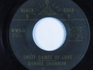 Crossover Soul 45 RONNIE SHANNON Sweet Games Of Love BLACK GOLD HEAR