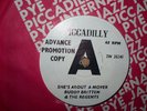 BUDDY BRITTEN, SHE'S ABOUT A MOVER,  PICCADILLY RECORDS DEMO 1965  EX+
