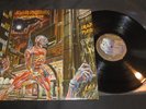 IRON MAIDEN somewhere in time EX/EX Lp vinyl 1st press CANADA 1986 TESTED