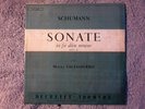 MAGDA TAGLIAFERRO  ' SCHUMANN PIANO SONATE ,OP 11 ' 1ST PRESS. DUCRETET THOMSON