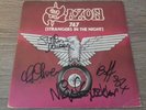SAXON *Signed/Autographed* 747 Strangers In Night 7