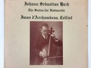 Bach Cello Suites 1-6 - Iwan d'Archambeau - RARE Orion 3LP 1978