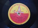 78rpm BARNABAS VON GECZY La Paloma (tango) /Monkey (foxtrot) USSR 1930th