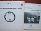 VINTAGE THE CARTER FAMILY ON BORDER RADIO JEMF101 VINYL LP ALBUM W/BOOKLET   R1