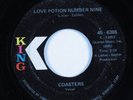 Northern Soul 45 COASTERS Love Potion Number Nine KING HEAR