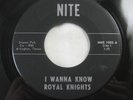 Royal Knights -  I Wanna Know  Nite 45 Texas Garage Rock  HEAR