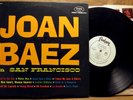 WHITE LABEL PROMO MONO FOLK LP: JOAN BAEZ IN SAN FRANCISCO 1964 Fantasy 5015