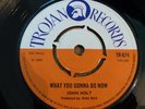 JOHN HOLT - WHAT YOU GONNA DO NOW / HAVE YOU EVER BEEN TO HEAVEN - VG