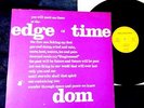 DOM EDGE OF TIME TOP GERMAN KRAUT PRIVATE PROG MELOCORD STLPD-001 LP GAA