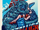 METALLICA Quebec city numbered limited poster 14 July 2017