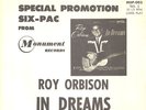 VERY RARE   ROY ORBISON US SIX PAC EP: IN DREAMS + 5 OTHERS NO 1.