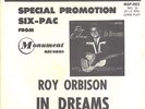 VERY RARE   ROY ORBISON US SIX PAC EP: IN DREAMS  NO 2. 6 songs