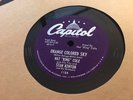 78 RPM Capital Records Jam-Bo & Orange Colored Sky Nat King Cole Stan Kenton