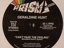 HUNT, Geraldine - Can't Fake The Feeling - Vinyl (12