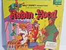 Vintage Robin Hood Walt Disney Productions Vinyl Record 1973 Stories and Songs