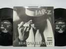 JAY-Z - Reasonable Doubt 2LP VINYL 1996 US ORIG HIP HOP DJ PREMIER WU-TANG RZA