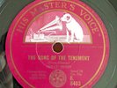 MOLLY PICON Song of the Tenement - Jewish comedienne HMV Aust 78 1936 laminated