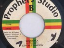 LINVAL THOMPSON - SUKUMAKA - PROPHET'S STUDIO ( ROOTS 7 )