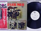 BEATLES NO.5 APPLE EAS-70102 Japan OBI PROMO VINYL LP