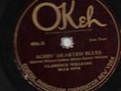 PRE WAR BLUES: Clarence Williams' Blue Five- Achin' Hearted Blues - OKEH 4966
