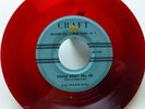 CALIFORNIANS 45 Alone / Please dont tell me CRAFT pop RED Wax e1366