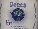BILLY FURY rare 78rpm Angel Face Decca 1959