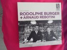 RODOLPHE BURGER (KAT ONOMA) / ARNAUD REBOTINI DISQUAIRE DAY 2018 RSD