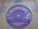 RARE AMES BROTHERS NAUGHTY LADY OF SHADY LANE 1954 GOLD UK HMV 45 BRILLIANT