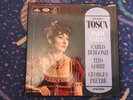 HMV SLS SAN 149/50 P/s White 1st PUCCINI TOSCA CALLAS BERGONZI PRETRE NM/EX