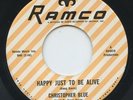 Hear- Rare Northern Soul 45- Christopher Blue/Doug Davis - Happy Just To Be - M-