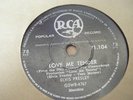 ELVIS PRESLEY * LOVE ME TENDER/ANYWAY YOU WANT ME South African Issue*VG