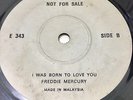 Freddie Mercury Queen Duran Duran Malaysia Promo Music Box 7” Single EP 45 RARE