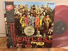 Beatles SGT. PEPPERS Japan RED WAX Mono LP w/OBI