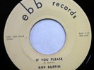 RIFF RUFFIN 45 If you please / No more EBB DJ R&B Kz 178