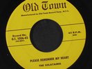 SOLATAIRES: Please Remember My Heart / South Of The Border 45 (2nd press)