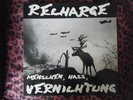 Recharge - Menschen, Hass, Vernichtung RARE Crust Punk Vinyl LP Gatefold + Patch