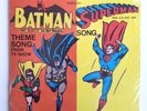 1966 BATMAN SUPERMAN Theme Song 45 RPM 7