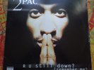 2PAC R U still down ?   3 X LP Interscope records Jive Amaru Europe 1997