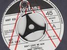 Jimmy Campbell Don't leave me now Fontana 6007 025 EX+ Demo