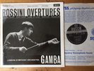 SXL 2266 WBG ED1 NM superb  GAMBA ROSSINI OVERTURES
