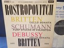 @SXL 2298 WBg ED1 *ROSTROPOVICH* BRITTEN /SCHUMANN /DEBUSSY CELLO SONATAS* NM