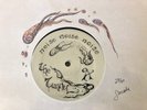 LEGENDARY PINK DOTS RARE HAND DRAWN ARTISTS PRINT THE TUNNEL 23 OF ONLY 40 MADE