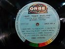 JIMI HENDRIX & CURTIS KNIGHT - GET THAT FEELING - BLUE ORBE LABEL, FLEXI COVER